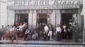 ORAN - ECKMUHL BAR BLANCO SIEGE DU CALO